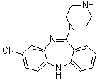 structure of CAS# 6104-71-8, Norclozapine