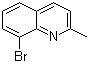 structure of CAS# 61047-43-6, 8-Bromo-2-methylquinoline