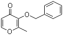 structure of CAS# 61049-69-2, 3-(苄氧基)-2-甲基-4H-吡喃-4-酮