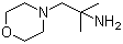 2-甲基-1-吗啉基-2-丙胺分子结构 (CAS 6105-75-5)