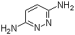 structure of CAS# 61070-99-3, 3,6-Diaminopyridazine