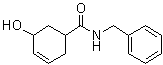 structure of CAS# 61088-56-0, 5-Hydroxy-N-(phenylmethyl)-3-cyclohexene-1-carboxamide