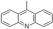 structure of CAS# 611-64-3, 9-Methylacridine