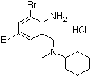 structure of CAS# 611-75-6, Bromhexine hydrochloride