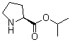 structure of CAS# 61114-37-2, L-Proline isopropyl ester