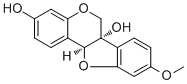 structure of CAS# 61135-92-0, 6a-羟基美迪紫檀素