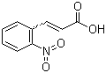 structure of CAS# 612-41-9, 2-硝基肉桂酸
