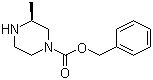 structure of CAS# 612493-87-5, (S)-4-Cbz-2-methylpiperazine
