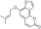 CAS 登录号：61265-06-3, Heratomin, 6-[(3-甲基-2-丁烯-1-基)氧基]-2H-呋喃并[2,3-h]-1-苯并吡喃-2-酮