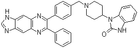 structure of CAS# 612847-09-3, Akti-1/2
