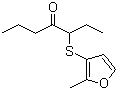 structure of CAS# 61295-41-8, 3-(2-甲基-3-呋喃硫基)-4-庚酮