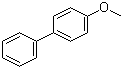 structure of CAS# 613-37-6, 4-Methoxybiphenyl
