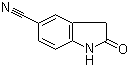 structure of CAS# 61394-50-1, 5-Cyano-1,3-dihydroindol-2-one