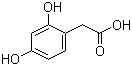 CAS # 614-82-4, 2,4-Dihydroxyphenylacetic acid