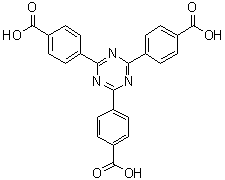 structure of CAS# 61414-16-2, 2,4,6-三(4-羧基苯基)-1,3,5-三嗪