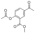 structure of CAS# 61414-18-4, 甲基2-乙酰氧基-5-乙酰基苯甲酸酯