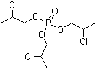 structure of CAS# 6145-73-9, 磷酸三(2-氯丙基)酯