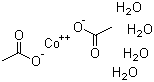 structure of CAS# 6147-53-1, Cobalt(II) acetate tetrahydrate