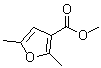 structure of CAS# 6148-34-1, 2,5-二甲基呋喃-3-羧酸甲酯