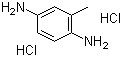 structure of CAS# 615-45-2, 2,5-二氨基甲苯二盐酸盐