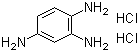 structure of CAS# 615-47-4, 1,2,4-Benzenetriamine dihydrochloride