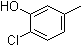 structure of CAS# 615-74-7, 2-氯-5-甲基苯酚