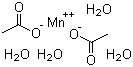 structure of CAS# 6156-78-1, 四水合乙酸锰