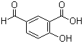 structure of CAS# 616-76-2, 5-Formylsalicylic acid