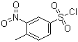 structure of CAS# 616-83-1, 4-甲基-3-硝基苯磺酰氯