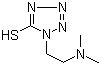 structure of CAS# 61607-68-9, 1-(2-二甲基氨基乙基)-1H-5-巯基-四氮唑
