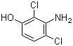 structure of CAS# 61693-42-3, 3-氨基-2,4-二氯苯酚