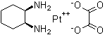 CAS 登录号：61758-77-8, [SP-4-2-(1S-反式)]-(1,2-环己烷二胺)[乙二酸]铂