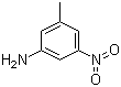 structure of CAS# 618-61-1, 3-甲基-5-硝基苯胺