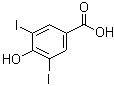 CAS 登录号：618-76-8, 3,5-二碘-4-羟基苯甲酸