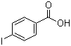 structure of CAS# 619-58-9, 4-Iodobenzoic acid