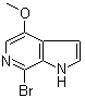 CAS # 619331-35-0, 7-Bromo-4-methoxy-1H-pyrrolo[2,3-c]pyridine