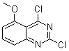 structure of CAS# 61948-59-2, 2,4-二氯-5-甲氧基喹唑啉