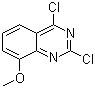 structure of CAS# 61948-60-5, 2,4-Dichloro-8-methoxyquinazoline