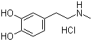 structure of CAS# 62-32-8, N-Methyldopamine hydrochloride