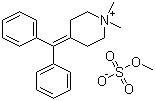 structure of CAS# 62-97-5, Diphemanil mesylate