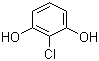 structure of CAS# 6201-65-6, 2-氯-1,3-苯二酚