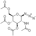 CAS # 6205-69-2, 2-Acetamido-2-deoxy-3,4,6-tri-O-acetyl-beta-D-glucopyranosyl azide