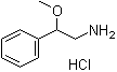 CAS # 62064-68-0, beta-Methoxy phenethylamine hydrochloride, NSC 23563