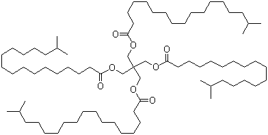 CAS # 62125-22-8, Pentaerythityl tetraisostearate, 2,2-Bis[[(1-oxoisooctadecyl)oxy]methyl]-1,3-propanediyl bis(isooctadecanoate), Isooctadecanoic acid 2,2-bis[[(1-oxoisooctadecyl)oxy]methyl]-1,3-propanediyl ester