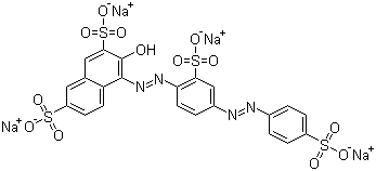 structure of CAS# 6226-79-5, Ponceau S
