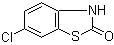 structure of CAS# 62266-81-3, 6-Chloro-2(3H)-benzothiazolone