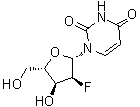 CAS 登录号：622785-69-7, 1-(2-脱氧-2-氟-beta-L-呋喃核糖基)-2,4(1H,3H)-嘧啶二酮