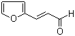 structure of CAS# 623-30-3, 2-Furanacrolein