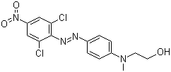 CAS # 6232-56-0, Disperse Orange 5, C.I. 11100, 2-[[4-[(2,6-Dichloro-4-nitrophenyl)azo]phenyl]methylamino]ethanol