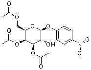 CAS # 62346-04-7, 4-Nitrophenyl beta-D-galactopyranoside 3,4,6-triacetate